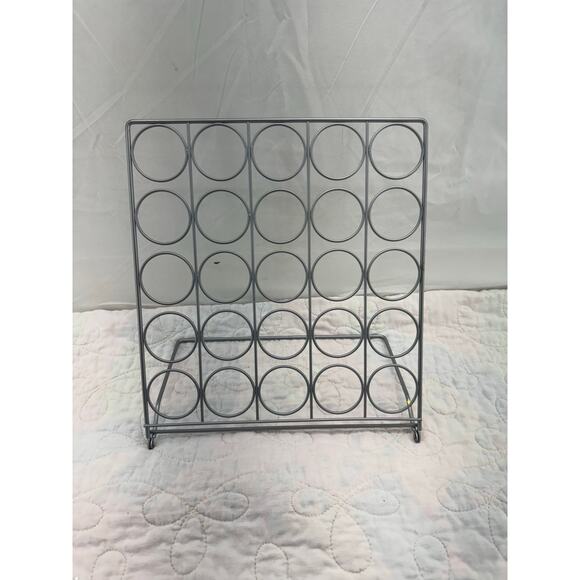 K-cup 25 count minimalist metal holder - Picture 1 of 8